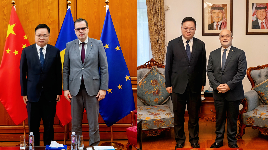 b340c8196caa7eb8cb5ccab9d30f9a54 Cheng Chenguang Meets Romanian and Jordanian Ambassadors to China: Promoting International Cooperation in Green Energy